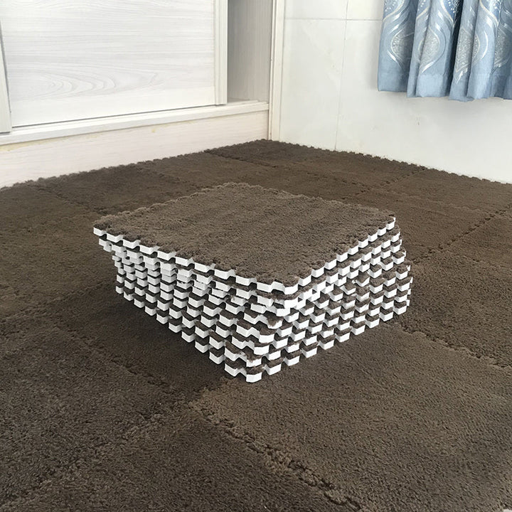 BowLift | Color-fade-resistant carpet tile Solid color interlocking carpet tile