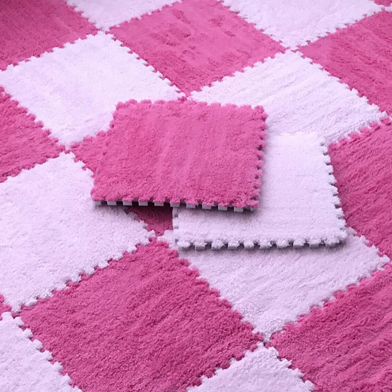 BowLift | Color-fade-resistant carpet tile Solid color interlocking carpet tile