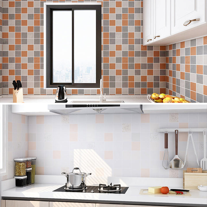 BowLift | Modern mosaic tiles waterproof peel-and-stick tiles over tiles for the kitchen