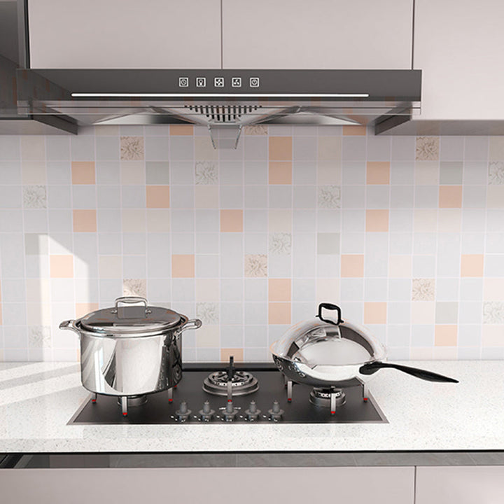 BowLift | Waterproof kitchen backsplash mosaic tiles Smooth peel and stick wall tiles