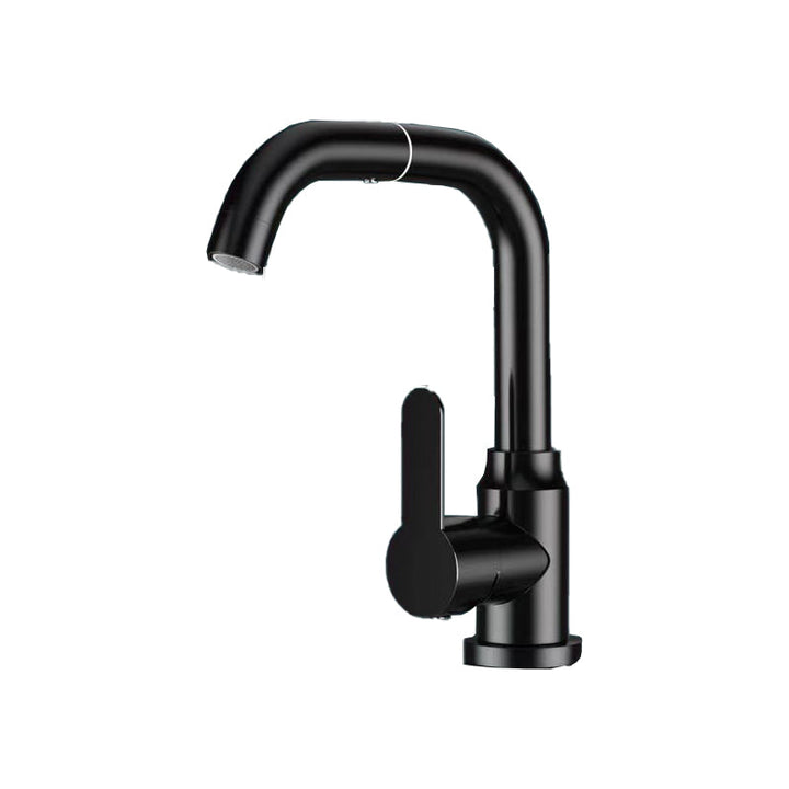 BowLift | Modern sink faucet bathroom faucet brass lever swivel spout sink faucet