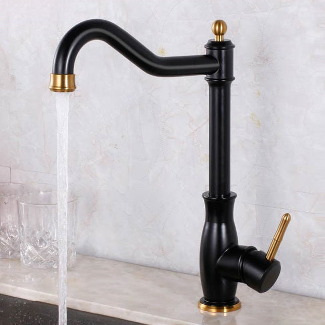 BowLift | Traditional Built-in Inlet Standard Kitchen Faucet Lead-free Faucet