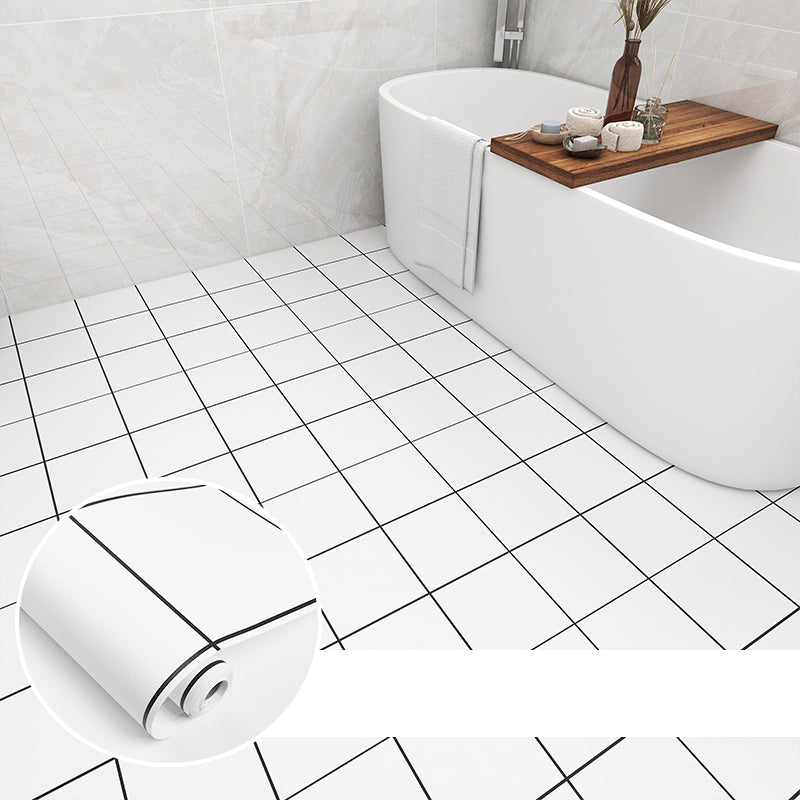 BowLift | Modern PVC floor tiles with diamond pattern, self-adhesive vinyl floor planks