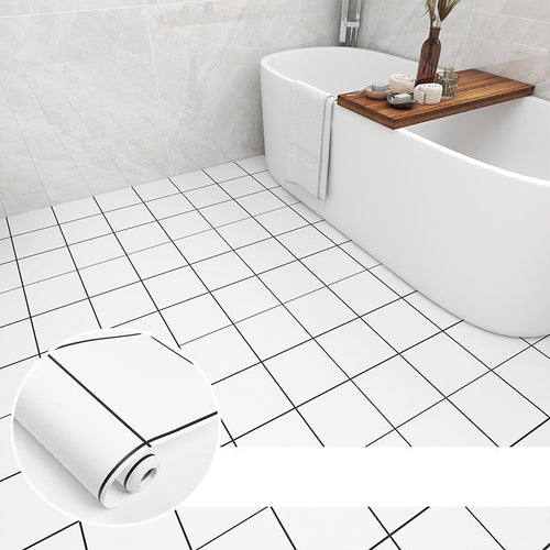 BowLift | Modern PVC floor tiles with diamond pattern, self-adhesive vinyl floor planks