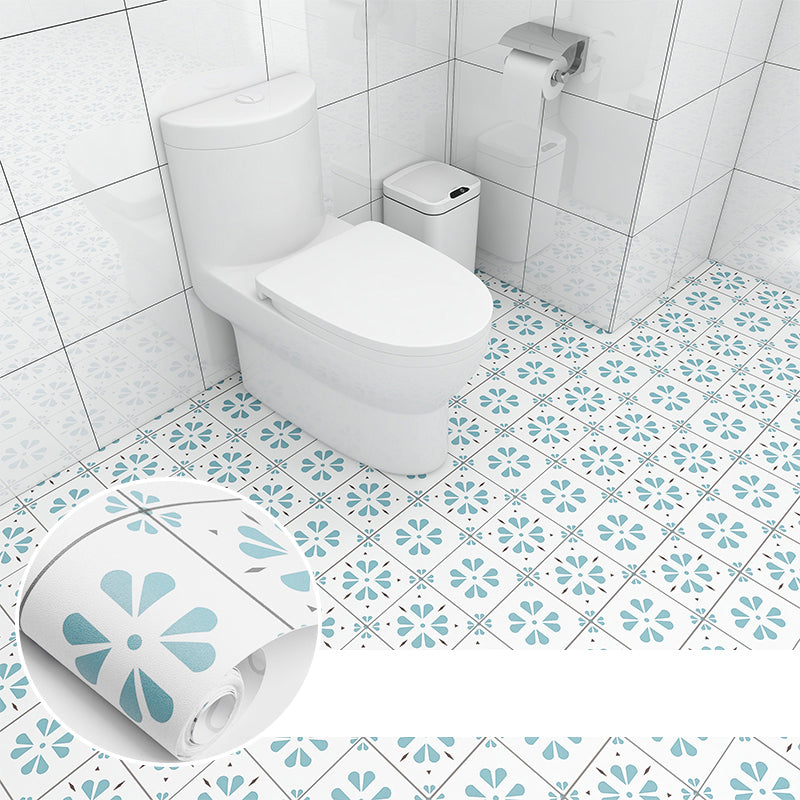 BowLift | Modern PVC floor tiles with diamond pattern, self-adhesive vinyl floor planks