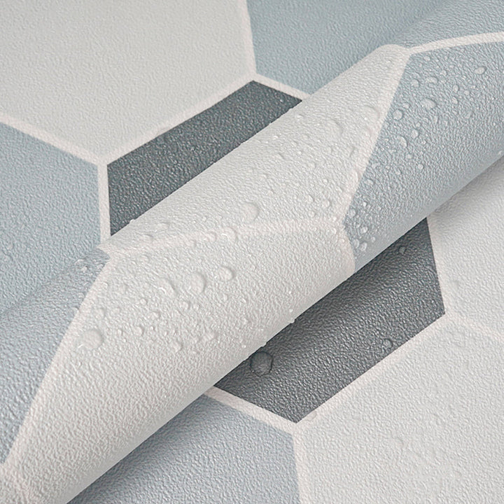 BowLift | Modern PVC floor tiles with diamond pattern, self-adhesive vinyl floor planks