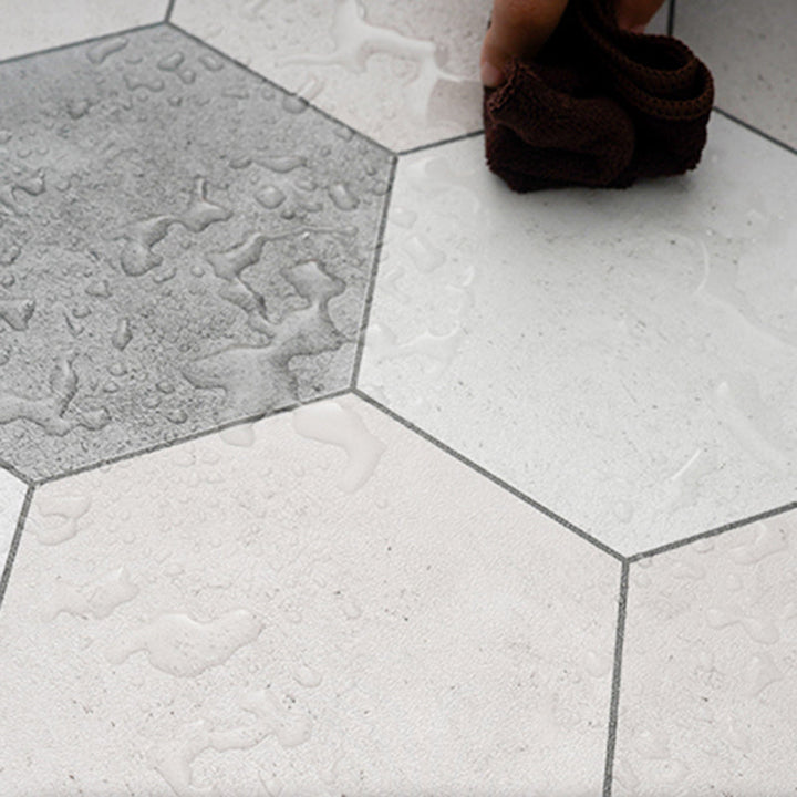 BowLift | Modern PVC floor tiles with diamond pattern, self-adhesive vinyl floor planks