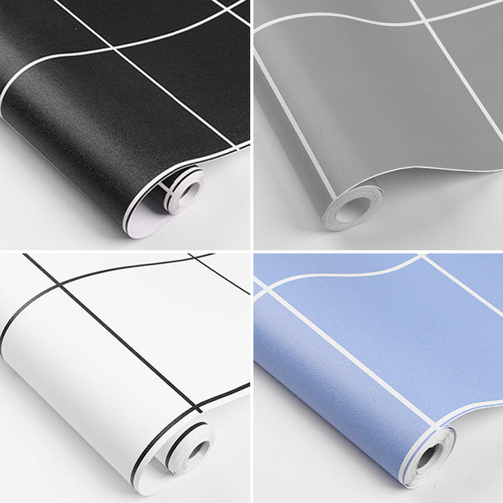 BowLift | Modern PVC floor tiles with diamond pattern, self-adhesive vinyl floor planks