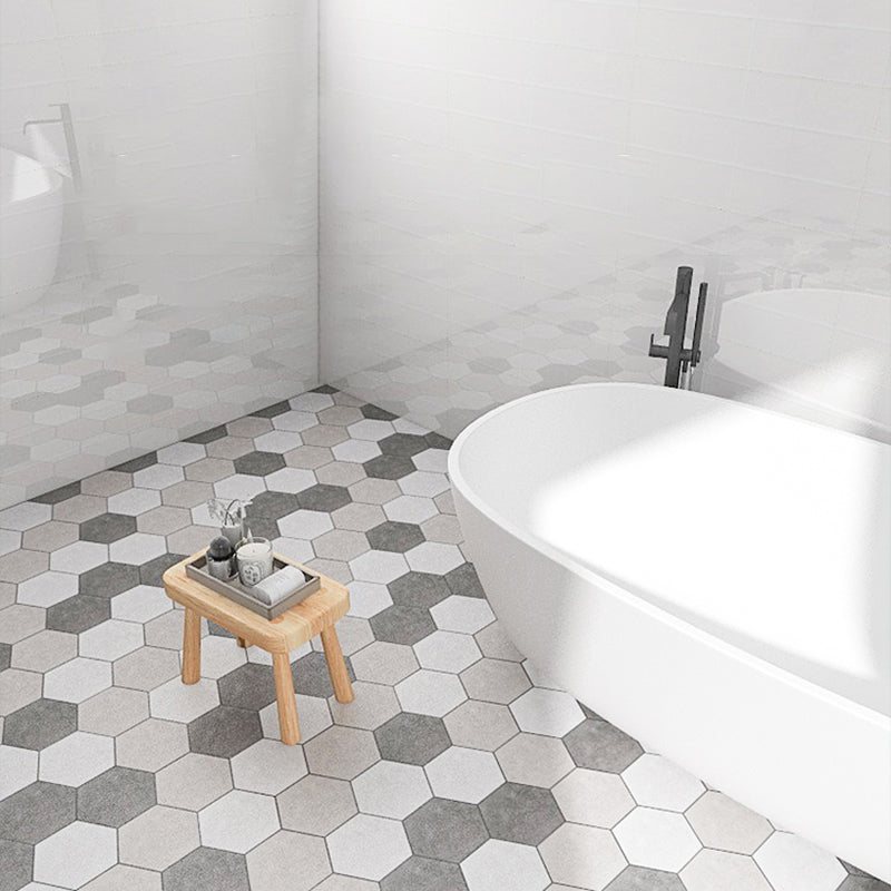 BowLift | Modern PVC floor tiles with diamond pattern, self-adhesive vinyl floor planks