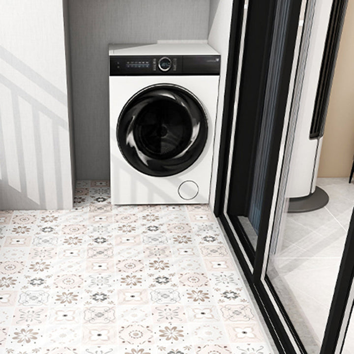 BowLift | Modern PVC floor tiles with diamond pattern, self-adhesive vinyl floor planks