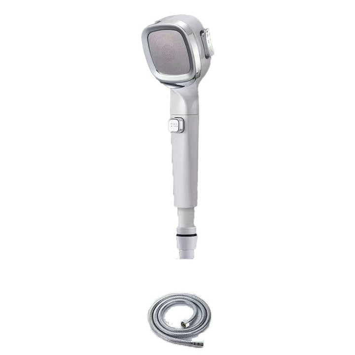BowLift | 4-Stage Pressure Shower Head One-Button Water Stop Handheld Shower Head