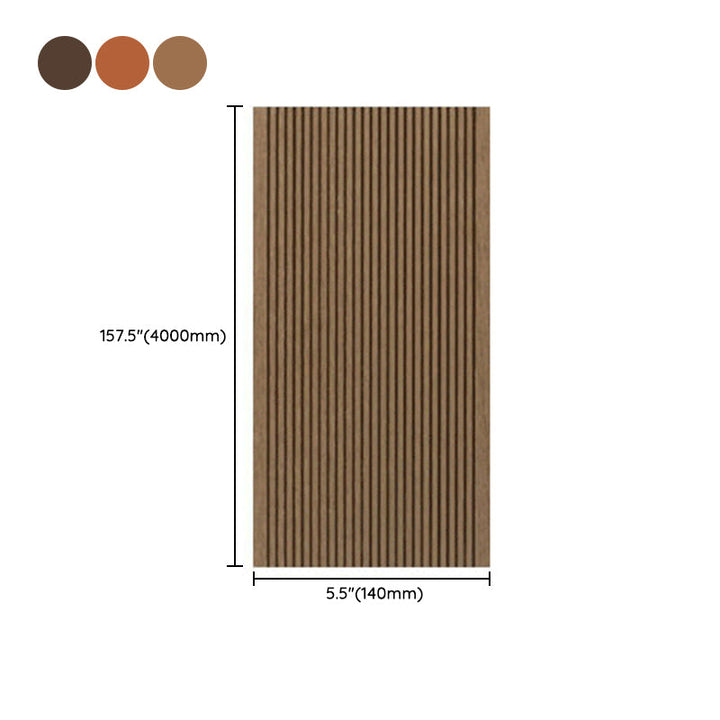 BowLift | Outdoor Wood Decking Waterproof Striped Pattern Floorboard