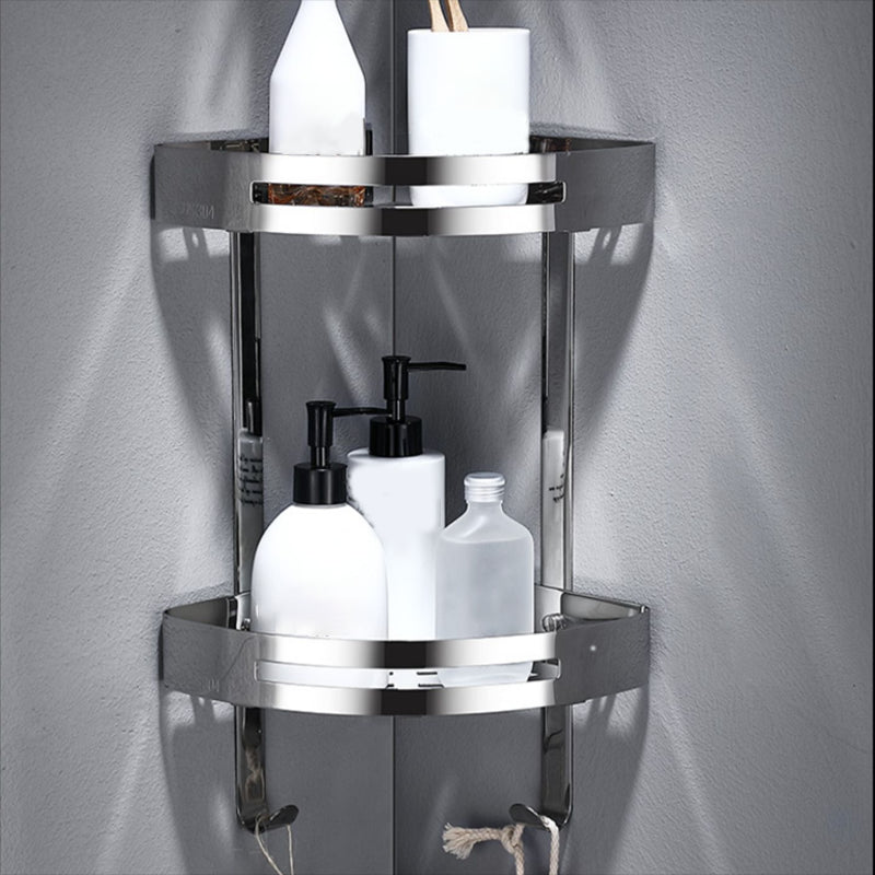 BowLift | Modern Stainless Steel Bathroom Shelf Paper Holder Bathroom Accessory Set