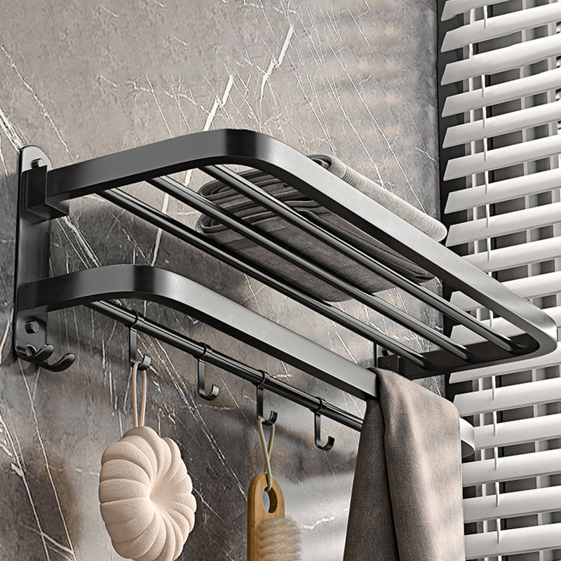 BowLift | Modern gray bathroom accessory set bathroom shelf bath hardware set