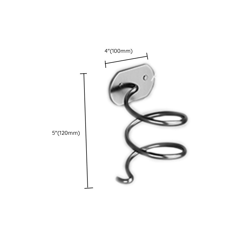BowLift | Modern gray bathroom accessory set bathroom shelf bath hardware set