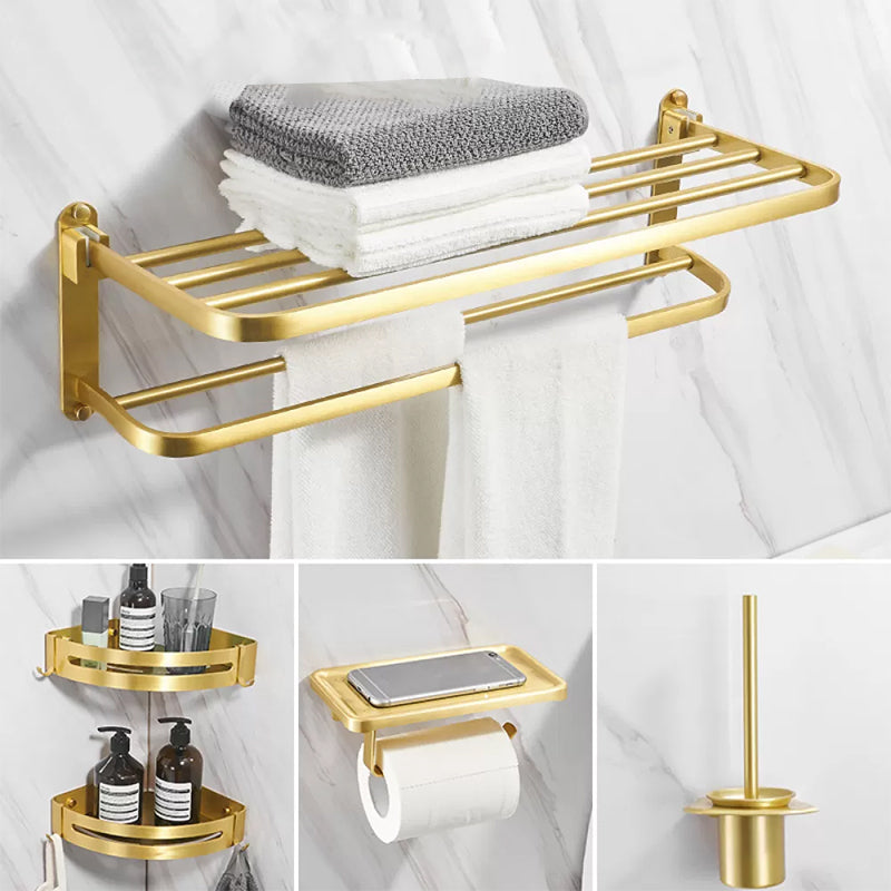 BowLift | Modern Bathroom Hardware Paper Holder Bathroom Shelf Gold Bathroom Accessories Set