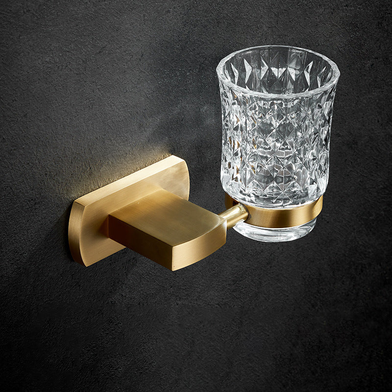BowLift | Traditional Golden Bath Accessories Set Brass Bathroom Accessories Kit