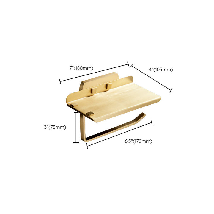 BowLift | Traditional Golden Bath Accessories Set Brass Bathroom Accessories Kit