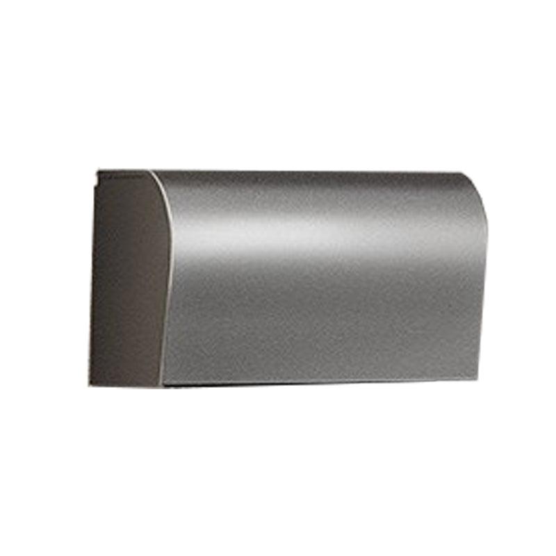 BowLift | Gray contemporary bathroom accessory set bathroom shelf/towel holder & bathrobe hook incl.