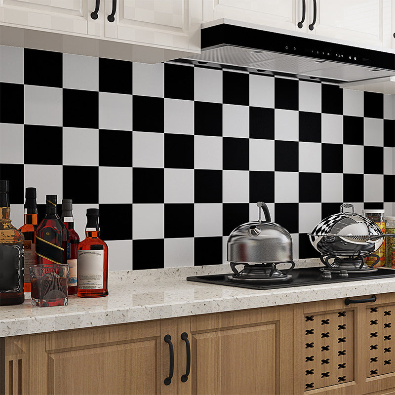 BowLift | Bathroom Wall Floor Tile Waterproof Geometric Pattern Floor Wallpaper