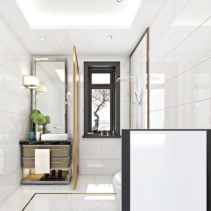 BowLift | Modern Peel and Stick Back Wall Tiles Rectangular Home Depot Peel and Stick Tiles