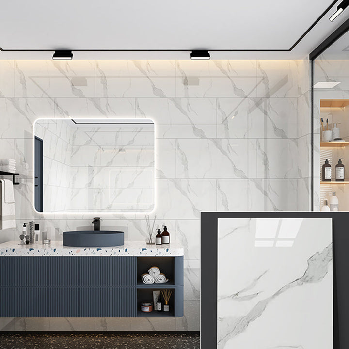 BowLift | Modern Peel and Stick Back Wall Tiles Rectangular Home Depot Peel and Stick Tiles