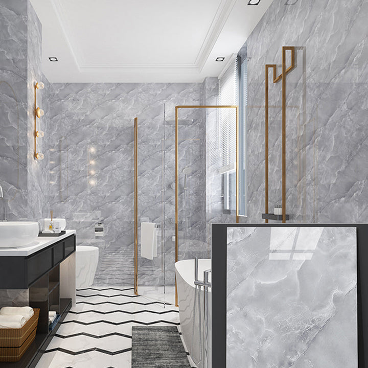BowLift | Modern Peel and Stick Back Wall Tiles Rectangular Home Depot Peel and Stick Tiles