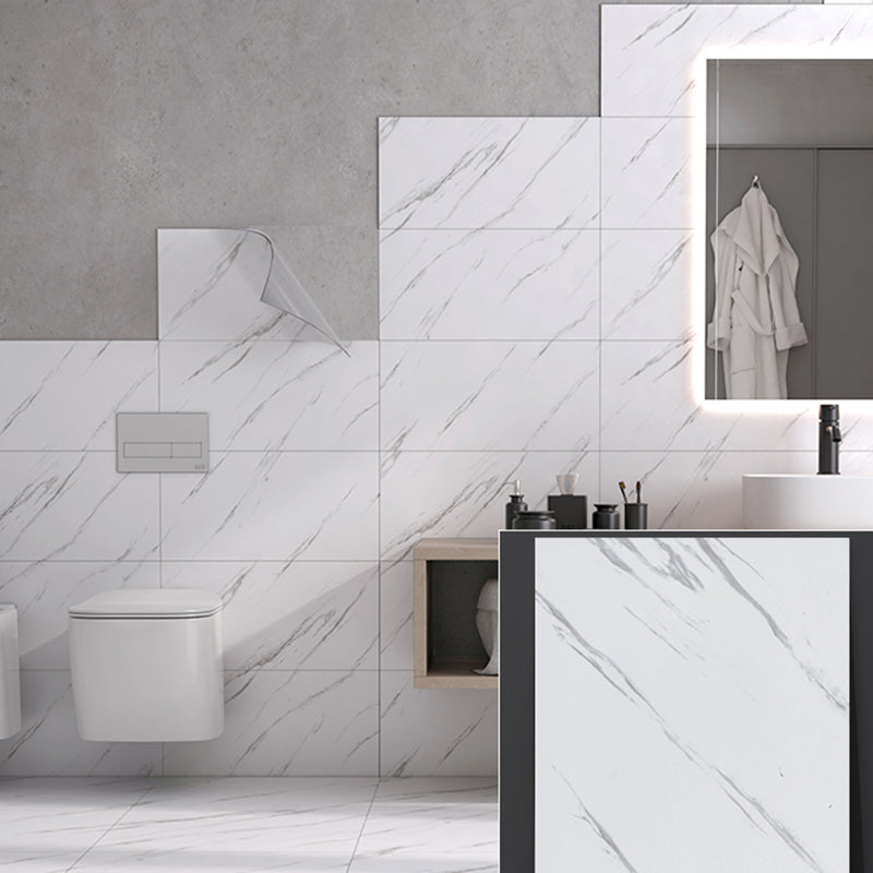 BowLift | Modern Peel and Stick Back Wall Tiles Rectangular Home Depot Peel and Stick Tiles