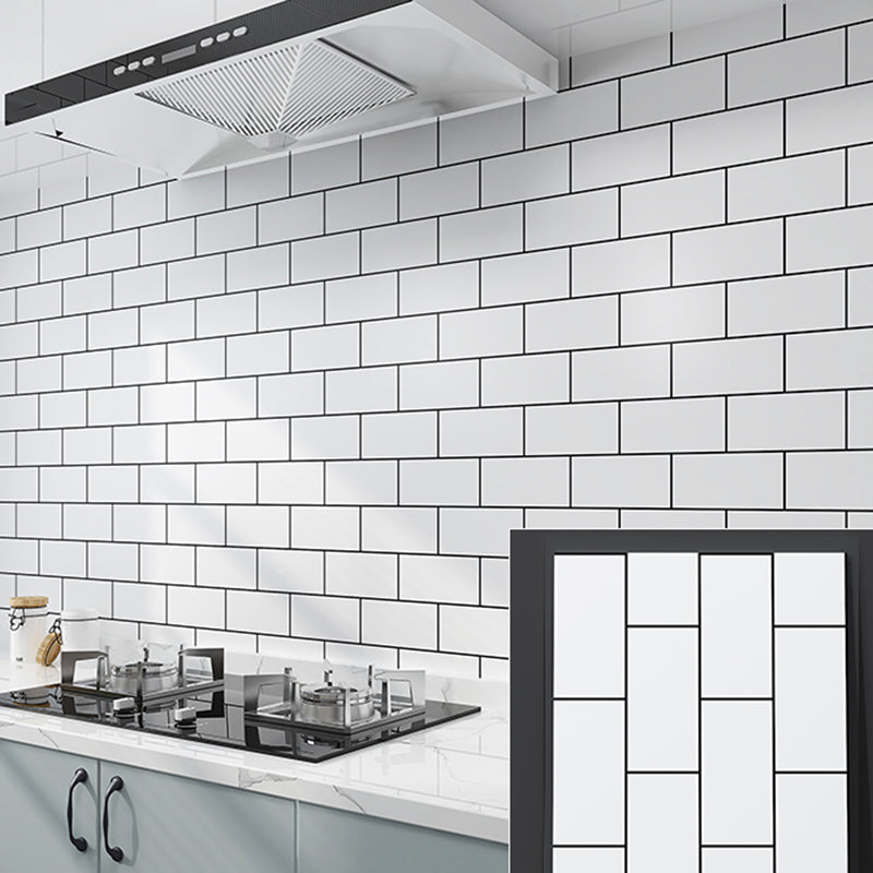 BowLift | Modern Peel and Stick Back Wall Tiles Rectangular Home Depot Peel and Stick Tiles