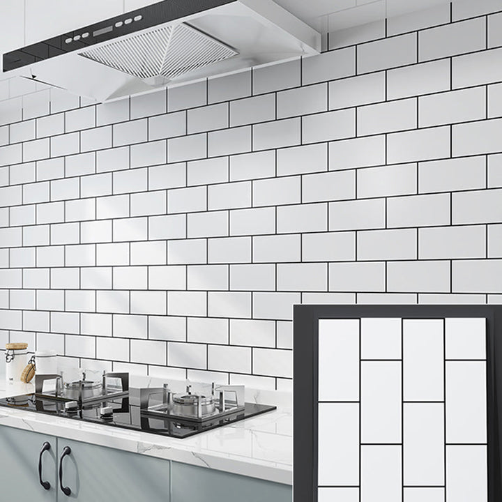 BowLift | Modern Peel and Stick Back Wall Tiles Rectangular Home Depot Peel and Stick Tiles