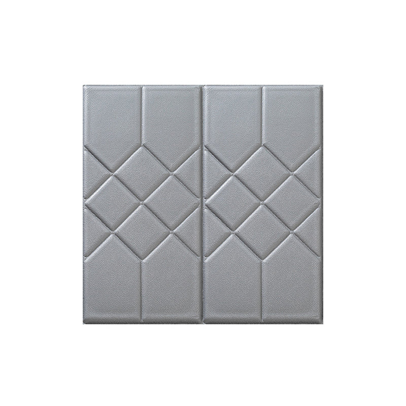 BowLift | Modern PVC Cap Verflooring Smooth Wall Interior 3D Living Room Board Set of 2
