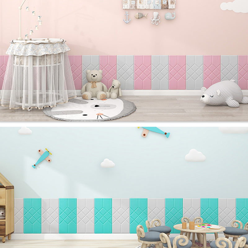 BowLift | Modern PVC Cap Verflooring Smooth Wall Interior 3D Living Room Board Set of 2