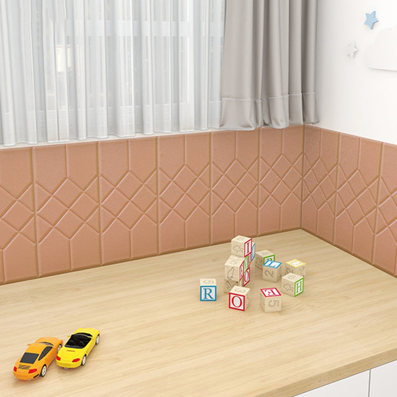 BowLift | Modern PVC Cap Verflooring Smooth Wall Interior 3D Living Room Board Set of 2