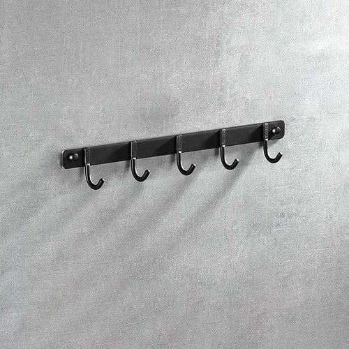 BowLift | Modern Aluminum Bathroom Hardware Set Black Bathroom Accessory Set