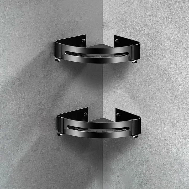 BowLift | Modern Aluminum Bathroom Hardware Set Black Bathroom Accessory Set