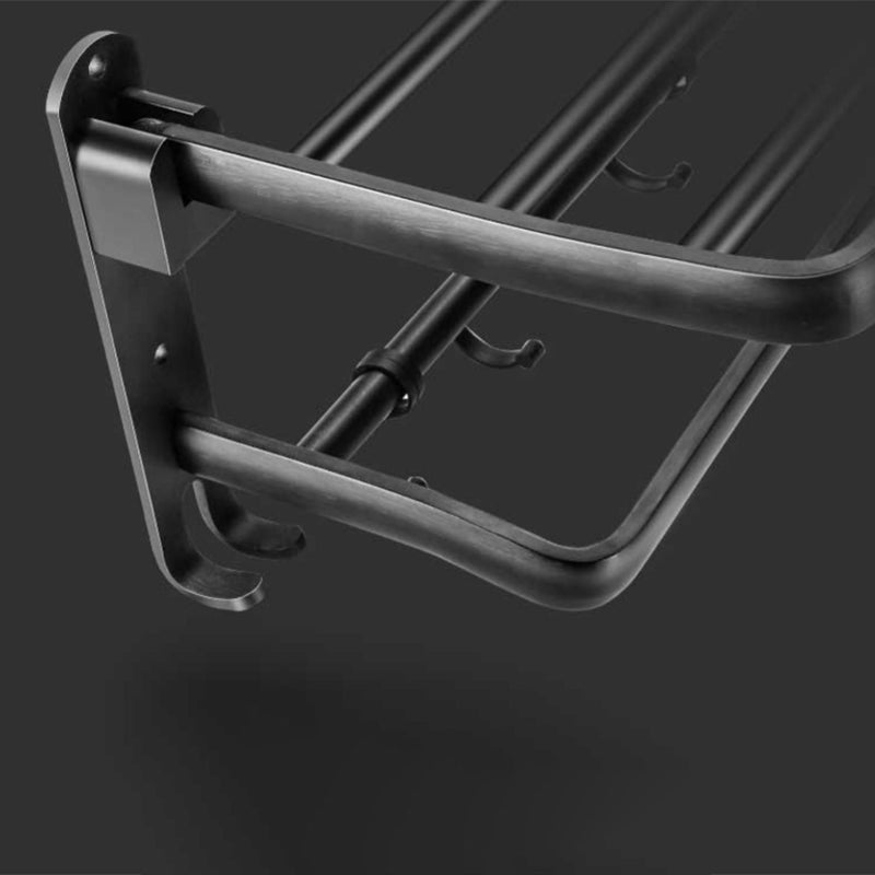BowLift | Modern Aluminum Bathroom Hardware Set Black Bathroom Accessory Set