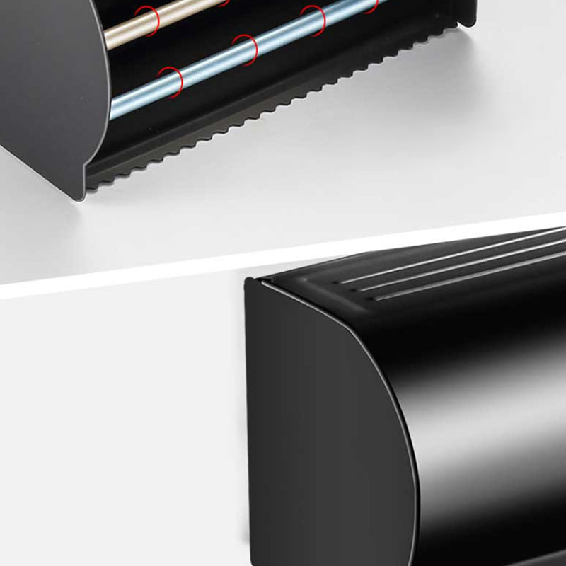 BowLift | Modern Aluminum Bathroom Hardware Set Black Bathroom Accessories Set