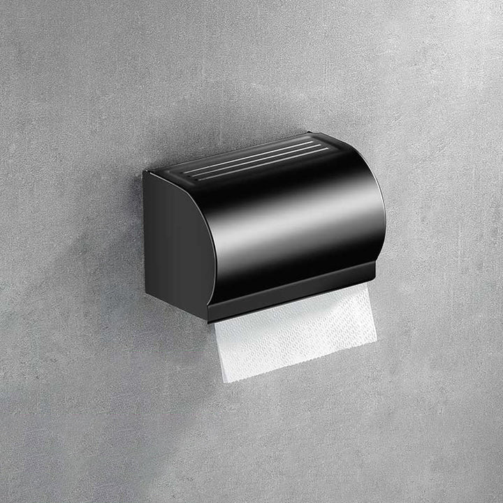 BowLift | Modern Aluminum Bathroom Hardware Set Black Bathroom Accessory Set