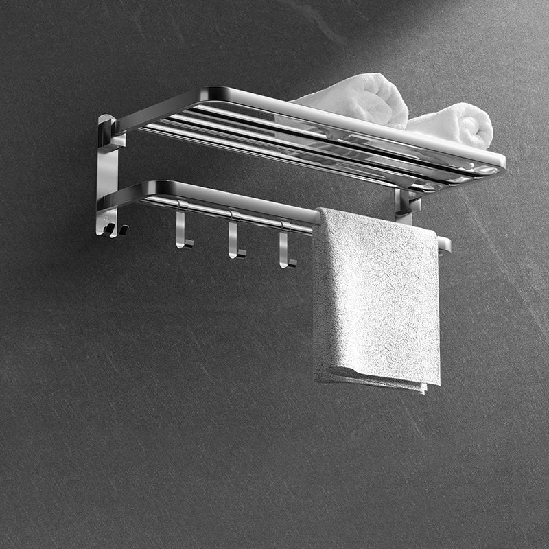 BowLift | Modern Silver Bathroom Fixtures Set Metal Bathroom Accessories Kit