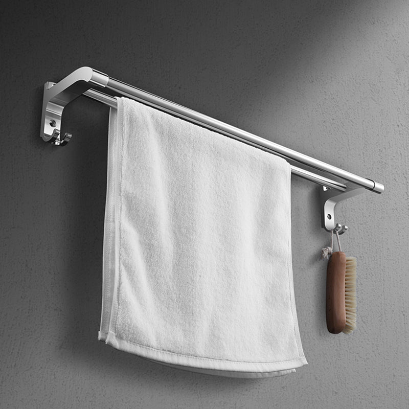 BowLift | Modern Silver Bathroom Fixtures Set Metal Bathroom Accessories Kit