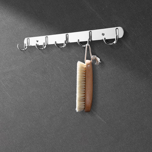 BowLift | Modern Silver Bathroom Fixtures Set Metal Bathroom Accessories Kit