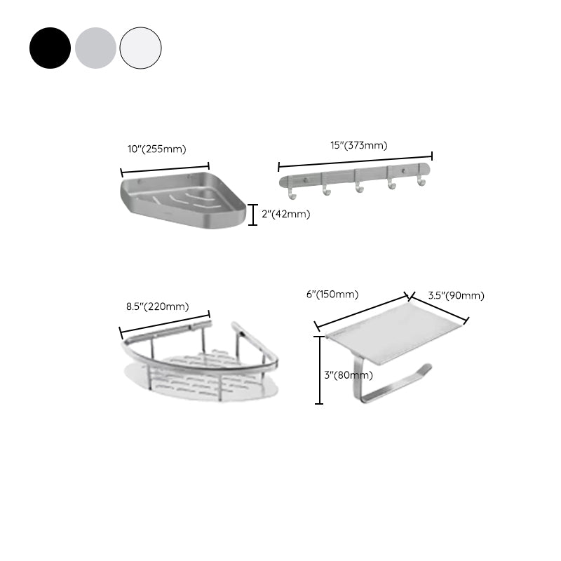 BowLift | Modern Bathroom Accessories Set Paper Holder Bathroom Shelf Bath Hardware Set