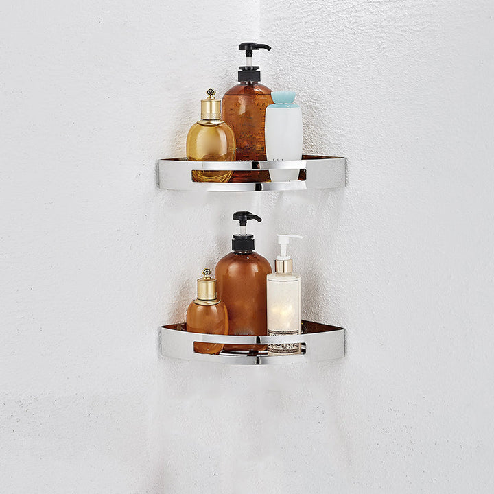 BowLift | Modern Steel Bathroom Accessory Set Silver Bathroom Accessory Kit