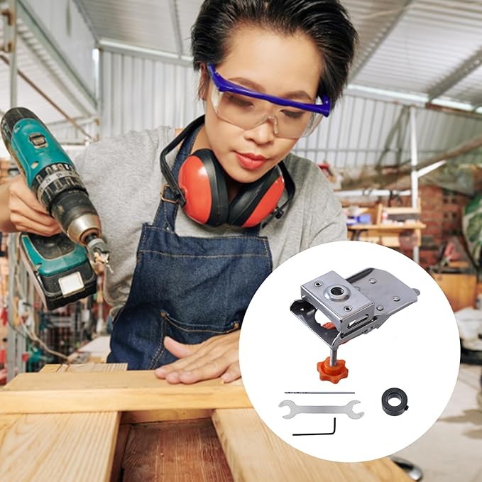 BowLift | Woodworking 35mm Hinge Boring Jig Hole Opener Kit
