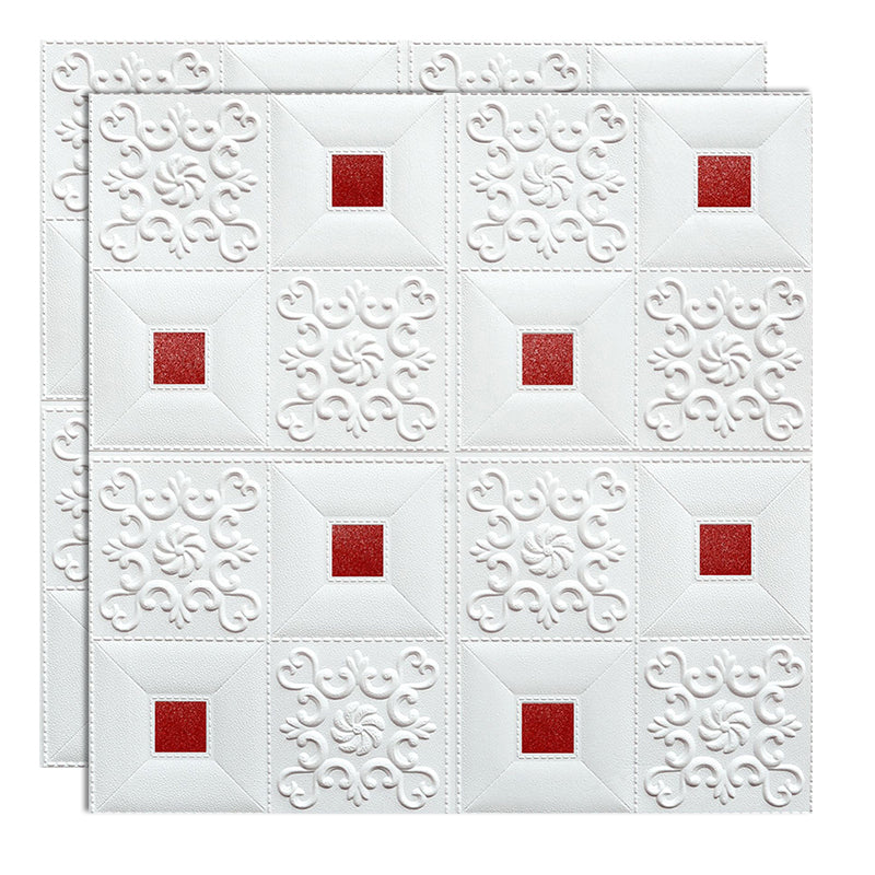 BowLift | Modern wall covering foam 3D embossed peel and stick wall panel