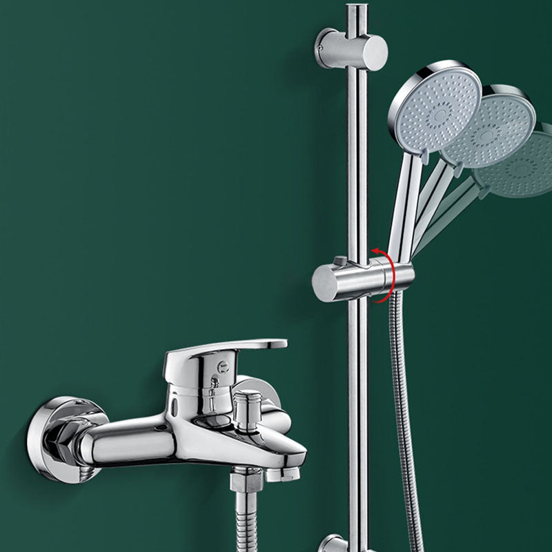 BowLift | Rainfall Handheld Shower High Flow 3 Spray Patterns Wall Mount Showerhead