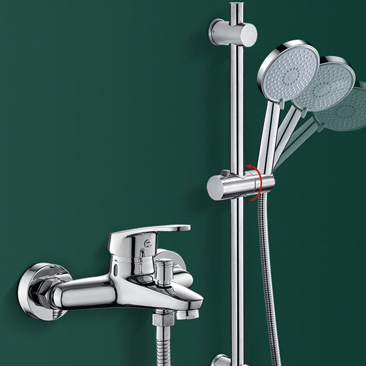 BowLift | Rainfall Handheld Shower High Flow 3 Spray Patterns Wall Mount Showerhead