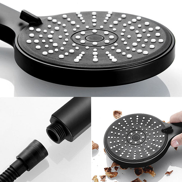 BowLift | ABS Plastic Handheld Shower High Pressure 5 Spray Patterns Wall Mounted Showerhead
