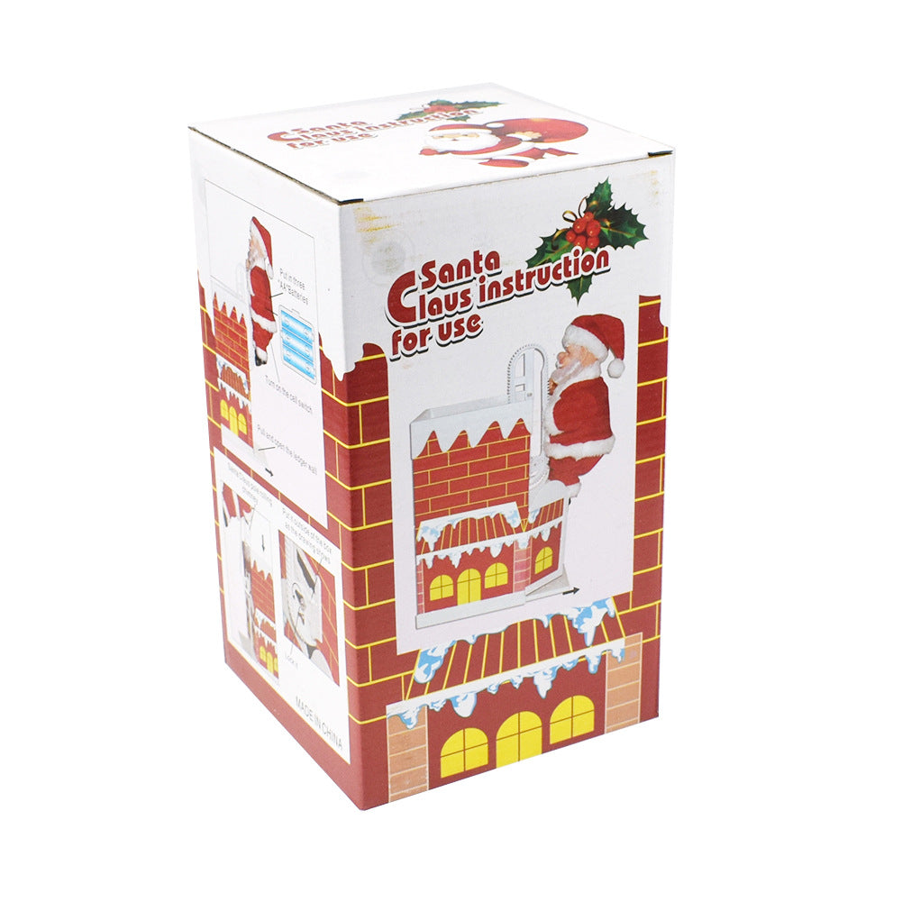 BowLift | Electric Climbing chimney Santa Claus