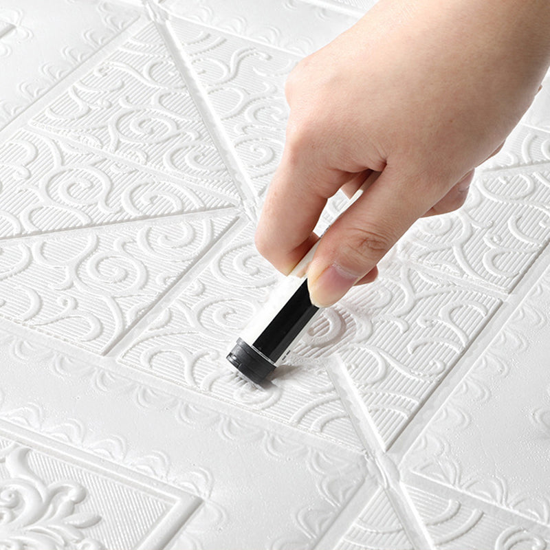BowLift | 3D embossed interior wall covering Self-adhesive geometric texture wall covering